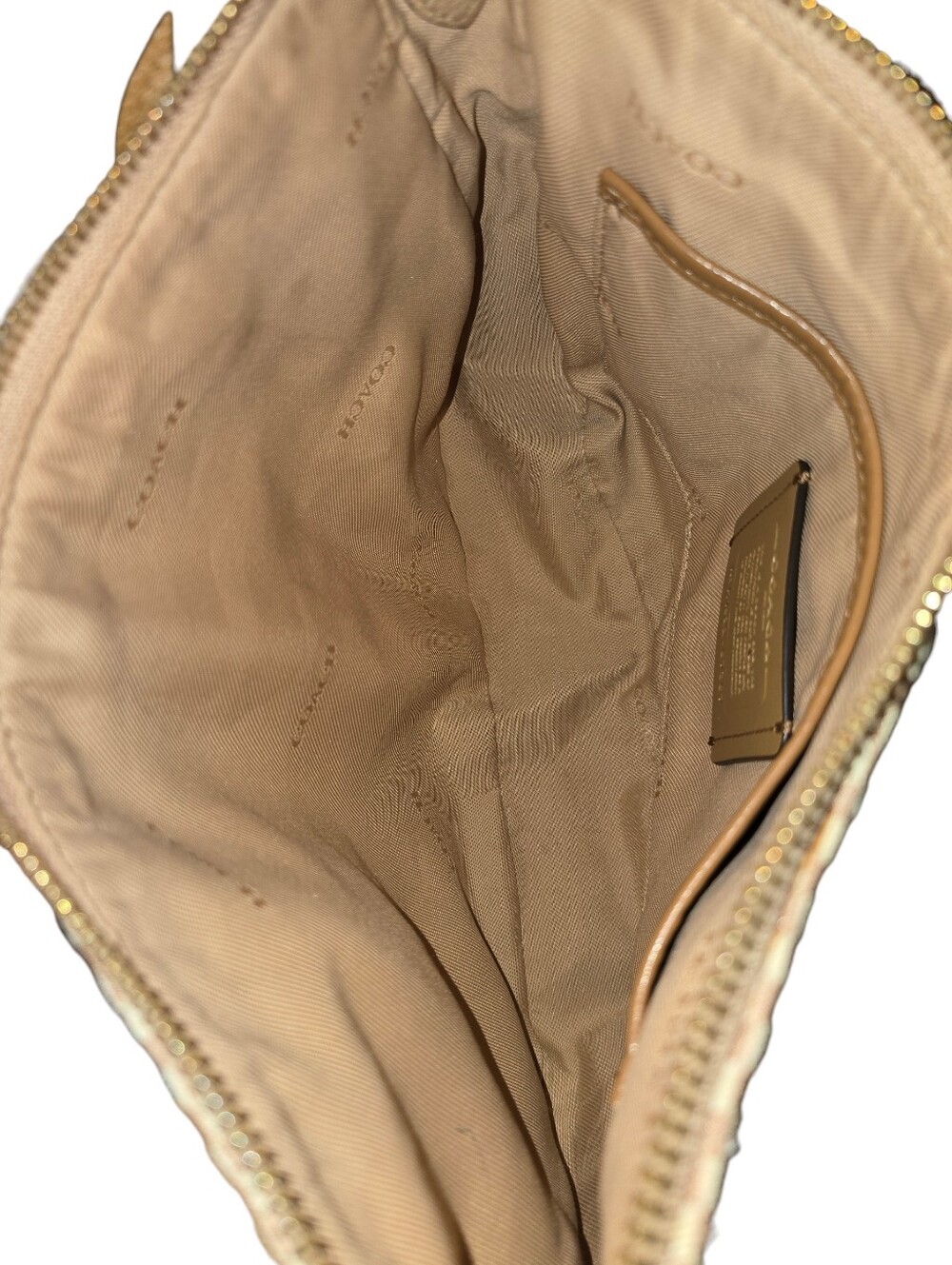 Coach Legacy Jacquard Sutton Crossbody bag in beechwood - Picture 5 of 6